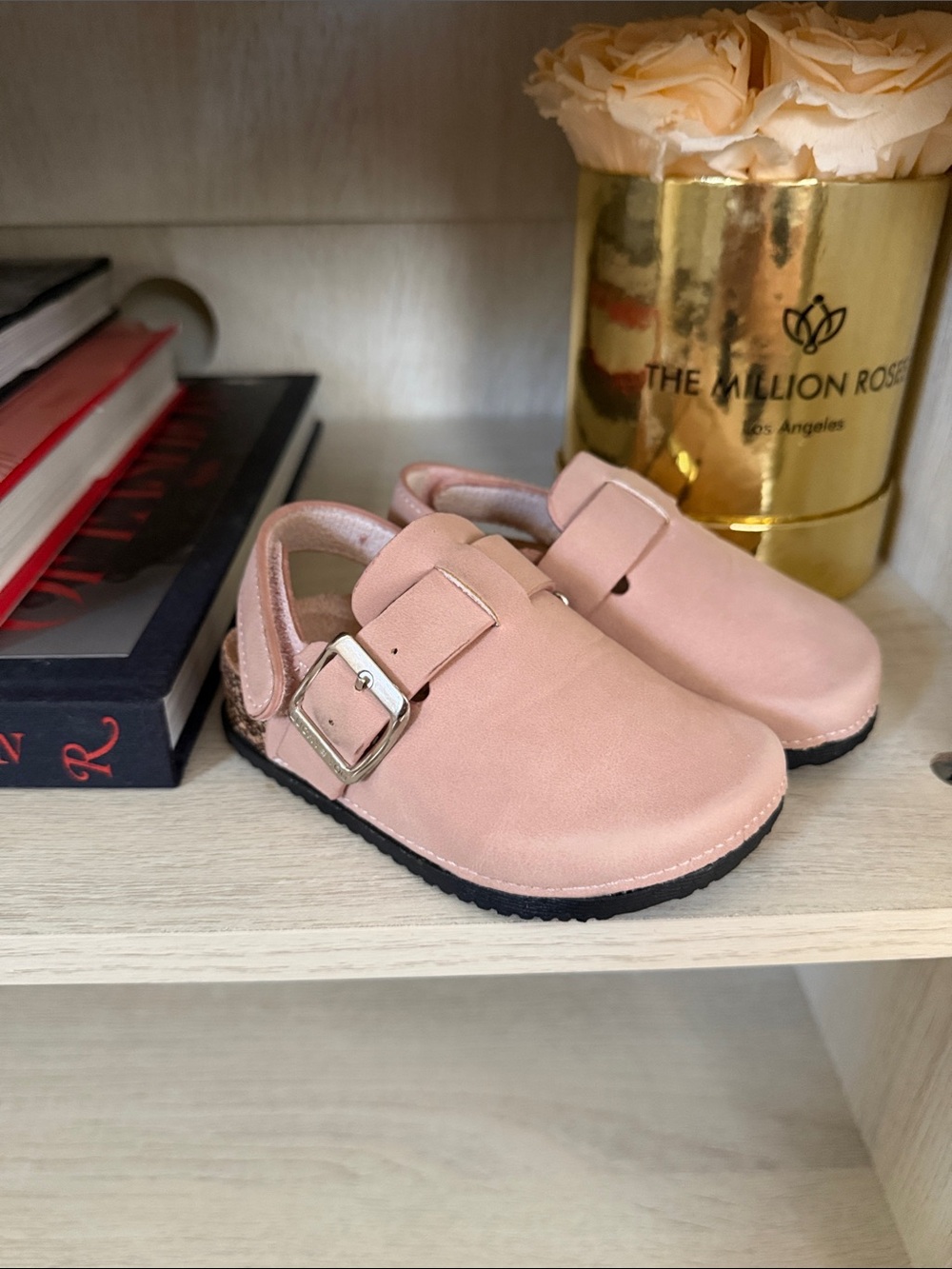 Lucky Brand Pink Buckle Moccasin Slingback Shoes
